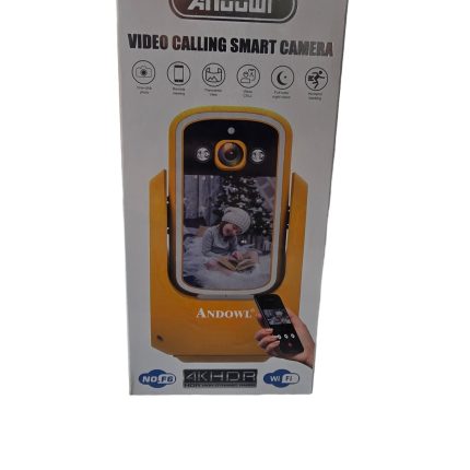 Camara de Vigilancia con Pantalla y con opción de llamada 4K HDR