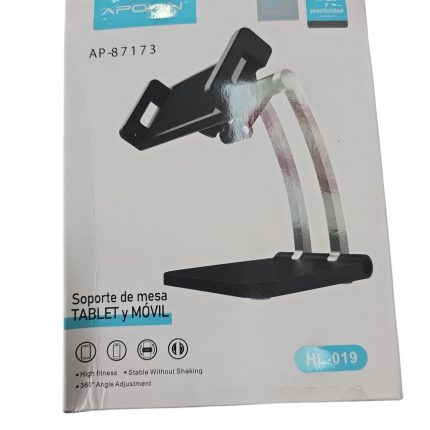 Soporte de Mesa para Tablets y Móviles  giratorio