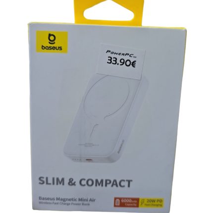 Powerbank  6000mAh 20W batería externa  Slim y compacto cargador Magnético para iPhone