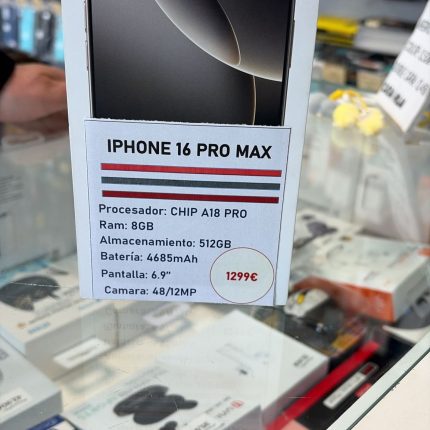 Apple iPhone 16 pro max 512gb Titanium natural